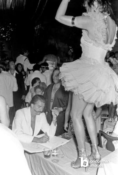 Party at Copacabana Palace Hotel, Rio de Janeiro, Brazil, 6 March 1981 (photo) / Coruzzi, Giovanni / Bridgeman Images