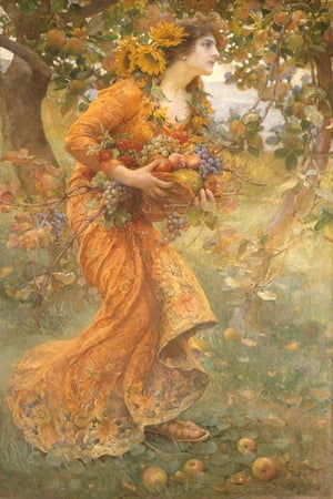 Autumn, 1912 (oil on canvas) Franz Dvorak (1862-1927)   © Whitford & Hughes, London, UK  / Bridgeman Images
