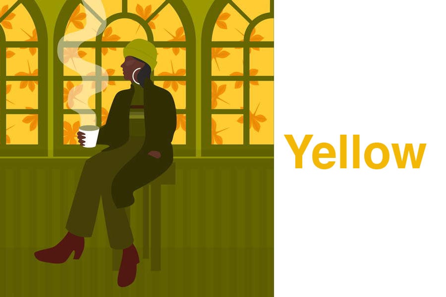Fall Colors: Yellow Autumnal Feeling,  © Claire Huntley  Bridgeman Images