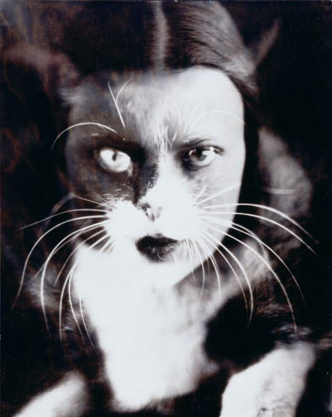 Cat and I, 1932 (photomontage), Wulz, Wanda (1903-84)  Museo di Storia della Fotografia Fratelli Alinari, Florence  Alinari  Bridgeman Images 