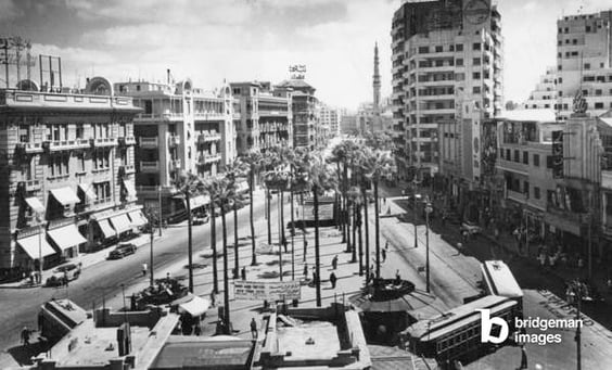View of the downtown of Cairo (undated picture)., 01.01.1960-31.12.1969 / © SZ Photo / Egon G. Schleinitz / Bridgeman Images