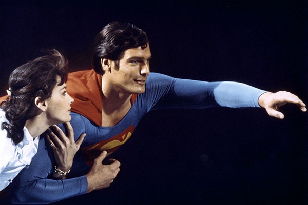 SUPERMAN by RichardDonner with Margot Kidder, Christopher Reeve, 1978 (photo)