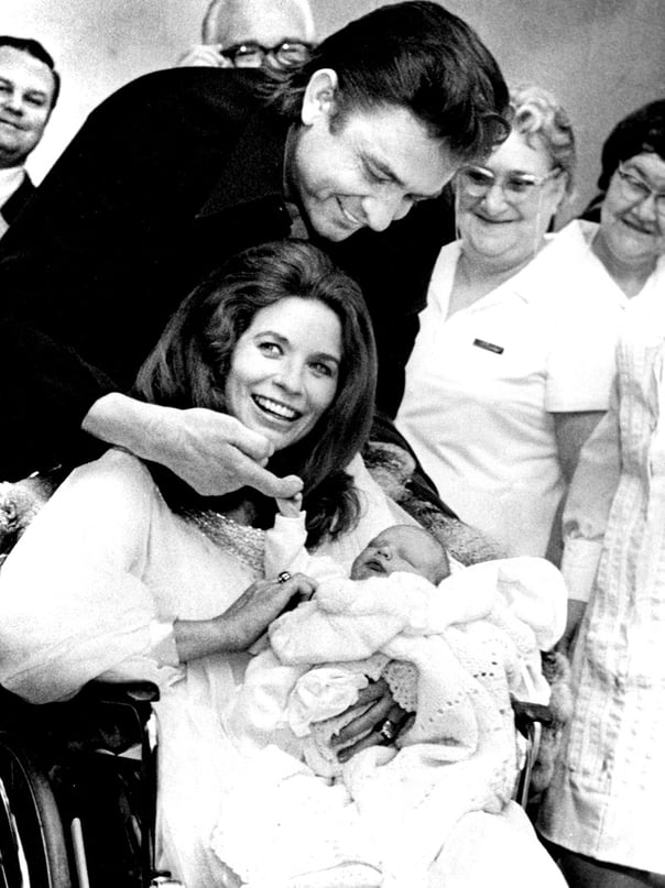 2951652 JOHNNY CASH, with wife June Carter Cash and son John Carter c. 1970; (add.info.: JOHNNY CASH, with wife June Carter Cash and son John Carter c. 1970); CSU Archives/Everett Collection; CANNOT BE LICENSED IN US, CANADA, JAPAN OR SWEDEN; it is possible that some works by this artist may be protected by third party rights in some territories.