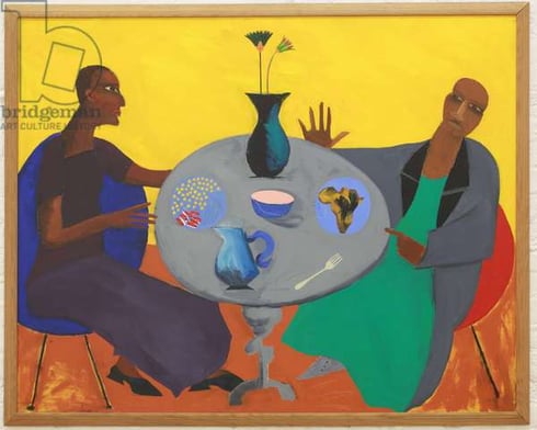 Five, 1971 (oil on canvas)