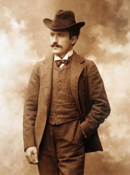 Arturo Toscanini (Parma, 1867 - New York, 1957), Italian conductor / De Agostini Picture Library / A. Dagli Orti