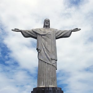 Christ the Redeemer (photo) / Corcovado Mountain, Rio de Janeiro, Brazil / De Agostini Picture Library / W. Buss