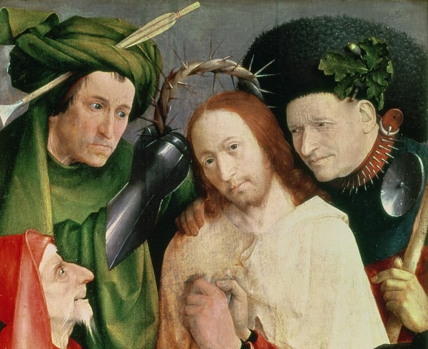 Christ Mocked (The Crowning with Thorns)/ Hieronymus Bosch / National Gallery, London