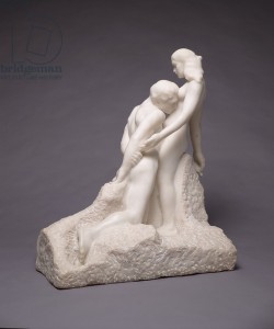 Eternal Idol, 1893 (marble), Rodin, Auguste (1840-1917) / Fogg Art Museum, Harvard Art Museums, USA / Bridgeman Images