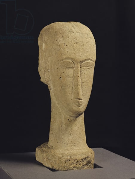 Head, c.1911-12 (stone)