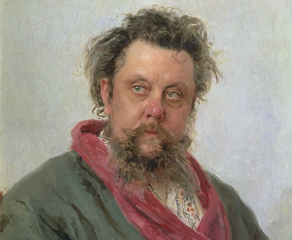 Portrait of Modest Petrovich Moussorgsky (1839-81) 1881 by Ilya Efimovich Repin (1844-1930) Tretyakov Gallery, Moscow, Russia