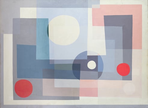 Abstract, 1934 (oil on canvas)