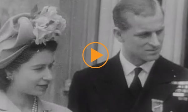 Princess Elizabeth visits Paris in 1949 and gives a speech in French