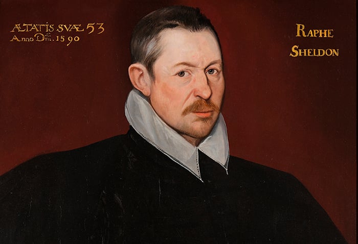 Ralph Sheldon, 1590 (oil on canvas) by Hieronymus Custodis; Social History Collection, Warwickshire Museum Service