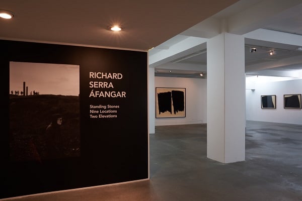 Richard Serra: Áfangar exhibition at Hafnarhús 2015. Courtesy of Reykjavík Art Museum
