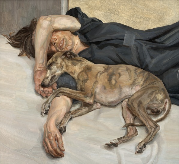 Double Portrait, 1985-86 (oil on canvas), Freud, Lucian (1922-2011) / Private Collection / © The Lucian Freud Archive 