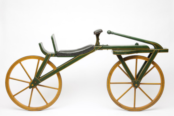  Replica of Baron Von Drais' Bicycle (the Draisiene) / Museum of Science and Industry, Chicago, USA