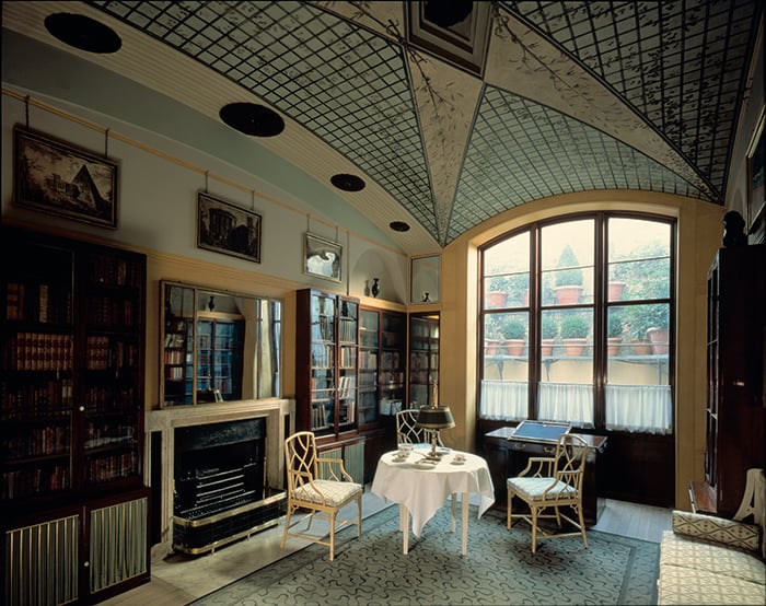 The Breakfast Room, No. 12 Lincoln's Inn Fields, Sir John Soane's Museum, London 