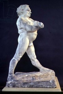Study for Naked Balzac by Auguste Rodin (1840-1917), c.1892 (plaster) / Musee Rodin, Meudon, France / Peter Willi / Bridgeman Images