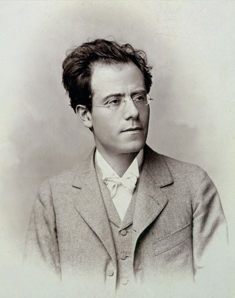 Portrait photograph of Gustav Mahler / Private Collection