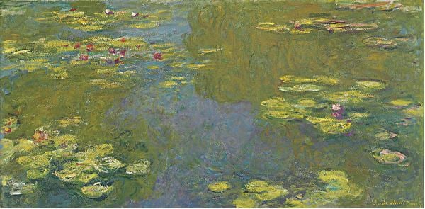 The Lily Pond by Claude Monet (1840-1926) / Private Collection / Photo © Christie's Images / Bridgeman Images