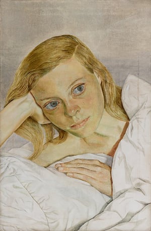 Girl in Bed, 1952 by Lucian Freud / Bridgeman Images
