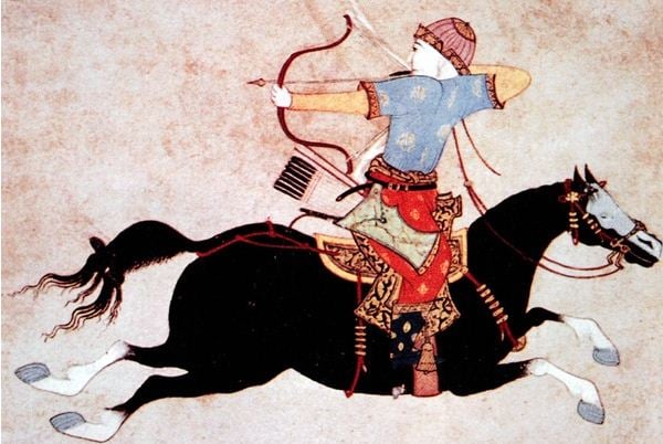 mongol-horseman-arrow-bow-horse