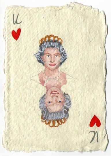  Elizabeth II, 2015 (gouache on paper), Frean, Holly