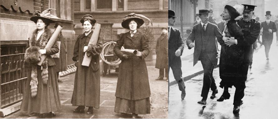 suffragette-emmeline-pankhurst-women-vote-rights-protest