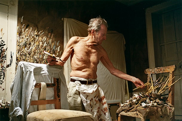 Working at Night, 2005 (photo) by David Dawson, Private Collection 