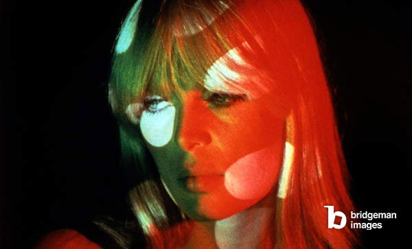 Nico (Christa Paffgen) in CHELSEA GIRLS by Andy Warhol, 1966 / Everett Collection / Bridgeman Images