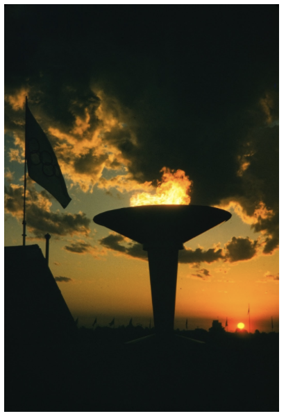 Olympic Flame, Australia, 1956 © Museum of New Zealand te Papa Tongarewa / Bridgeman Images