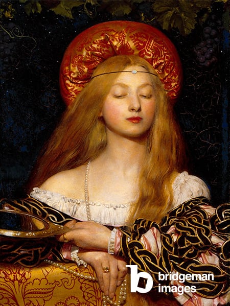 Vanity, 1925 (pastel on paper) Frank Cadogan Cowper (1877-1958)  Private Collection  Photo © The Maas Gallery, London  Bridgeman Images