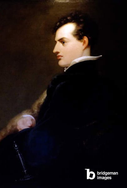 Portrait of Lord Byron, Richard Westall, 1813 / Universal History Archive/ UIG / Bridgeman Images