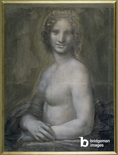 The Naked Mona Lisa or Monna Vanna, Leonardo da Vinci (1452-1519) / The Condé museum, Chantilly, France / Bridgeman Images