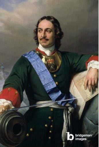 Peter I the Great (1672-1725) 1838 (oil on canvas), Delaroche, Hippolyte (Paul) (1797-1856) / French © Bridgeman Images  