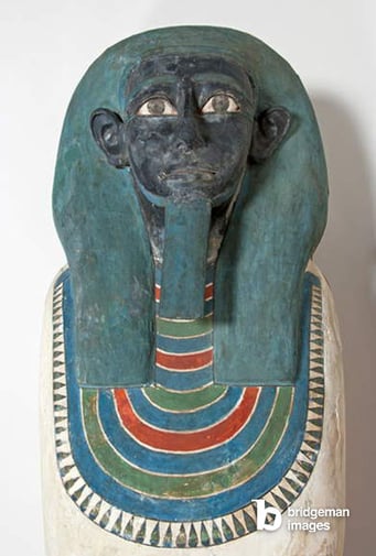 Inner coffin of User-Het (detail), 1991 BC-1783 BC (wood) / © Fitzwilliam Museum / Bridgeman Images