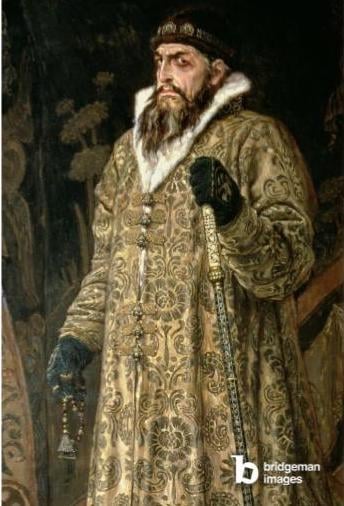Tsar Ivan IV Vasilyevich 'the Terrible' (1530-84) 1897 (oil on canvas), Vasnetsov, Victor Mikhailovich (1848-1926) / Russian © Bridgeman Images 